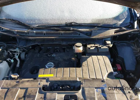 2013 Nissan Quest Sv из США, поврежденный, VIN JN8AE2KP5D9064875